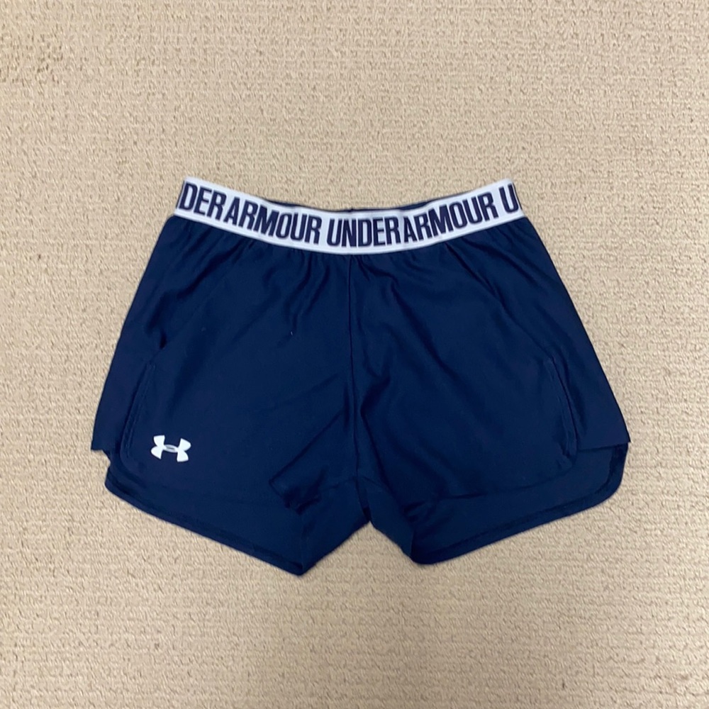 Navy Under Armor Shorts